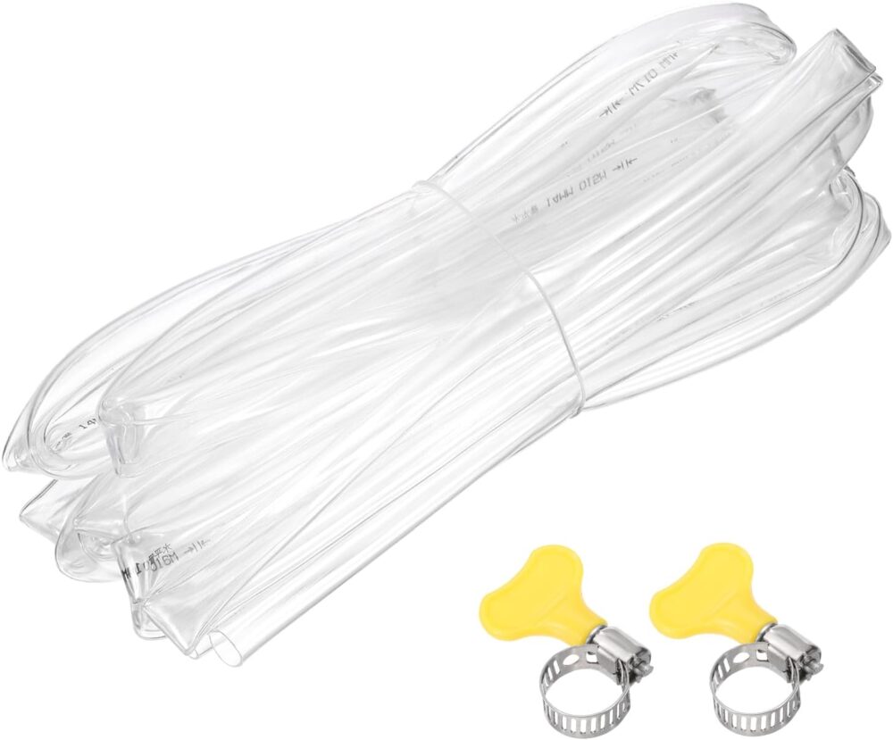 PATIKIL Tubo de vinil PVC, 9/40.6 cm ID x 11/40.6 cm OD tubo...