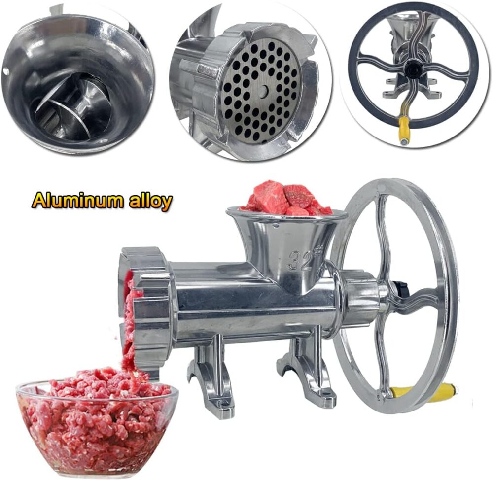 L-home Moedor manual de carne e vegetais, moedor de carne se... - Image 7