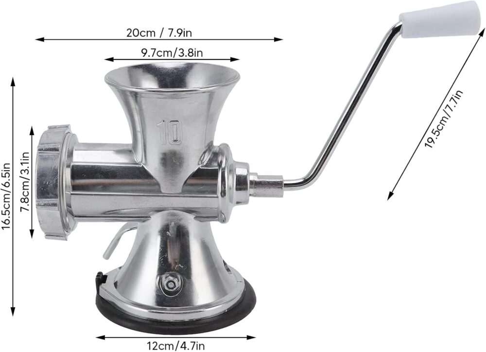 DOUQIFEI Moedor de carne manual, moedor de carne manual, ven... - Image 9