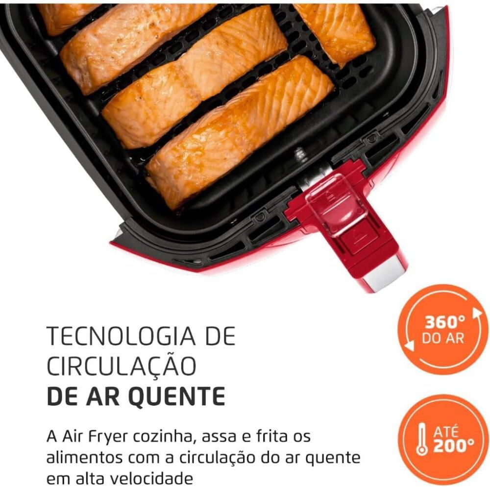 Fritadeira Air Fryer Sem Óleo 4 Litros AFN-40-FR 110v | É bom mesmo? Descubra antes de comprar - Image 4