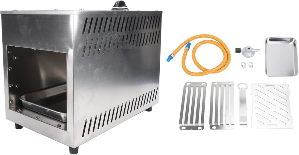 Torradeira Comercial Sem Fumaça de 4000 W, Equipamento Elétr...