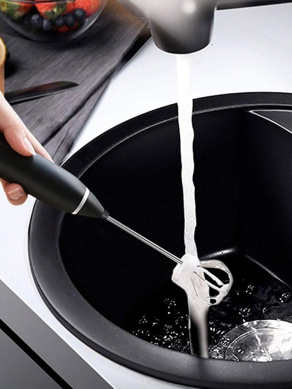 Mixer Misturador Portátil Sem Fio Para Misturar Líquido Mexe... - Image 6
