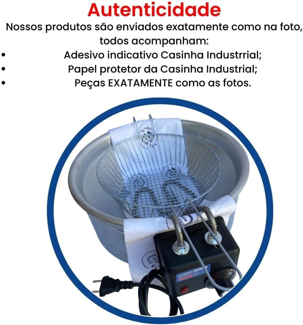 Fritadeira Elétrica Industrial 5 Litros Tacho Redondo (110) | É bom mesmo? Descubra antes de comprar - Image 8