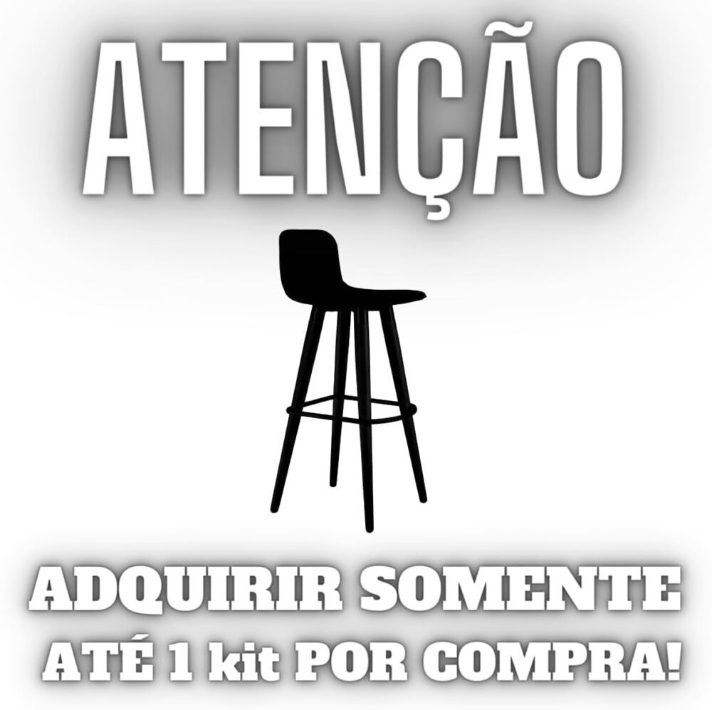 UNIDECOR CASA KIT 3 BANQUETAS BAIXAS LINEA CARVALHO LUXO LIN... - Image 9