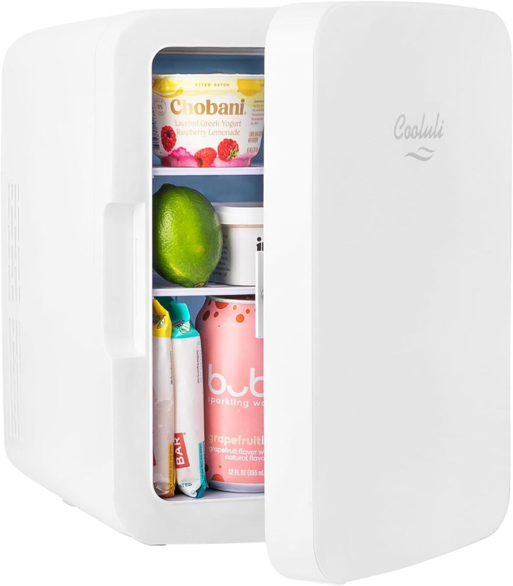 Cooluli Mini geladeira de 10 L para quarto – carro, mesa de ... - Image 2