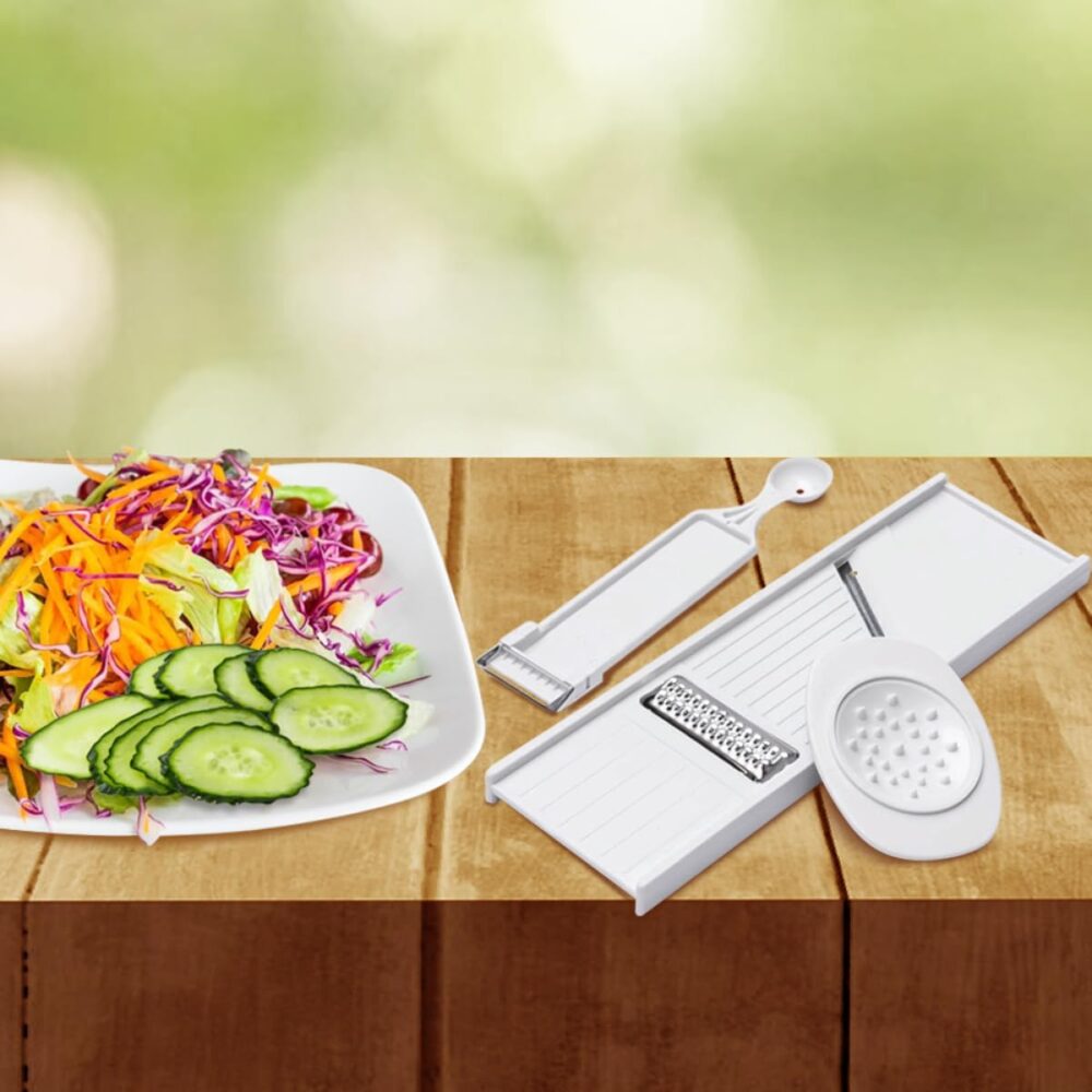Kit Descascador Boleador Cortador Dupla Face 4 em 1 Legumes ... - Image 5