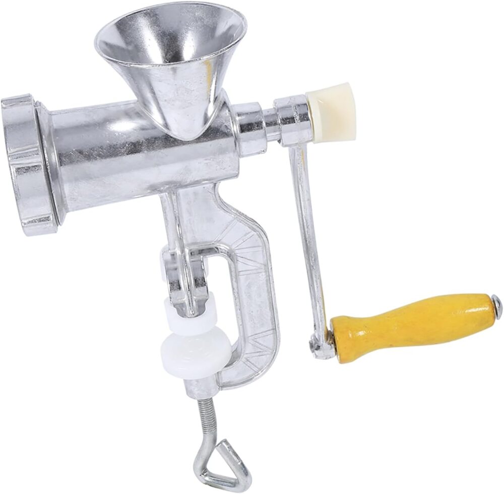Moedor de carne, liga de alumínio, uso manual, moedor de car... - Image 8