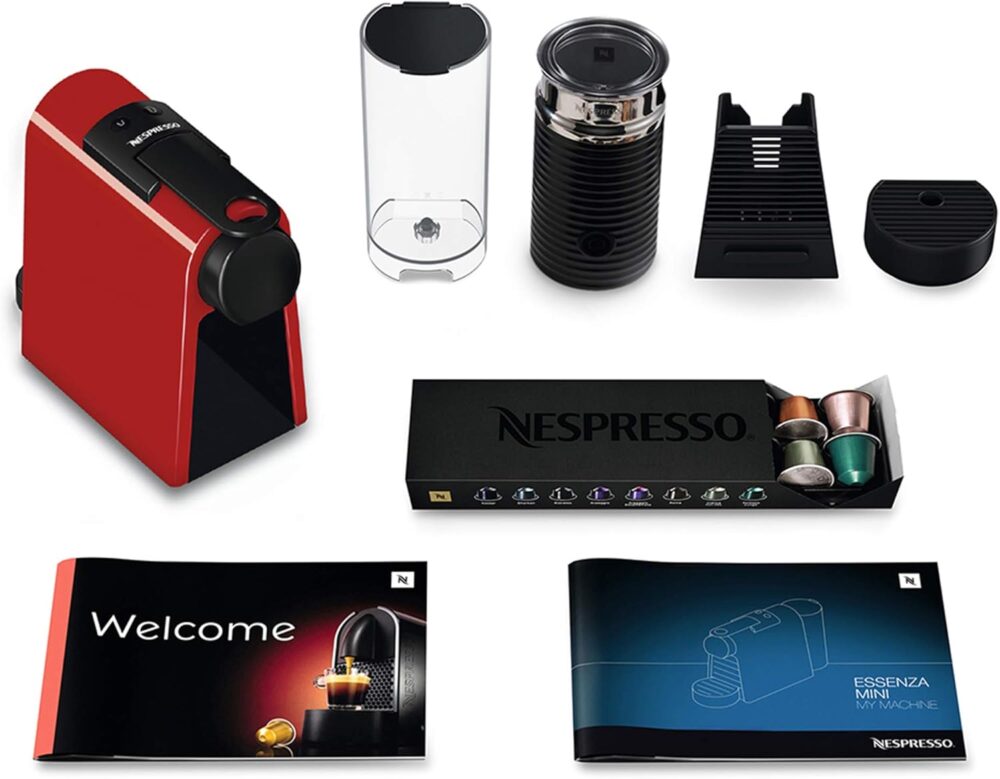 Nespresso Combo Essenza Mini Vermelha + Aeroccino 220V - Image 10