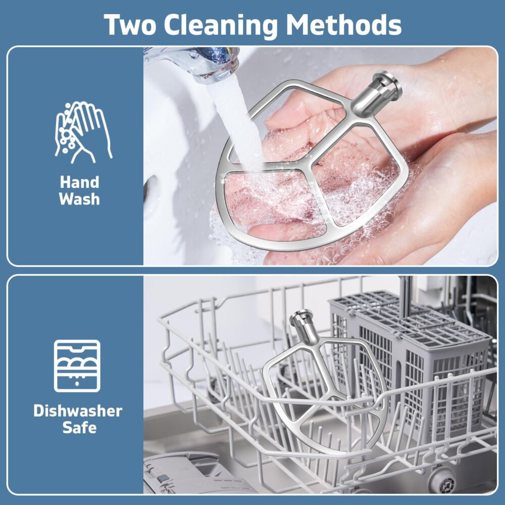 Batedeira plana para batedeira KitchenAid de 5 a 6 litros - Image 4