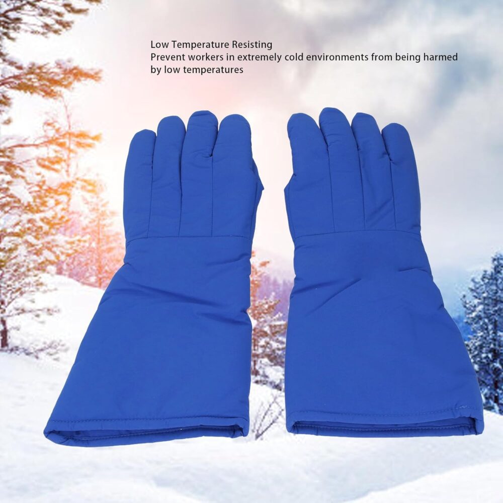 Luvas de Proteção contra Frio, -320 ℉ Luvas à Prova de Frio ... - Image 5