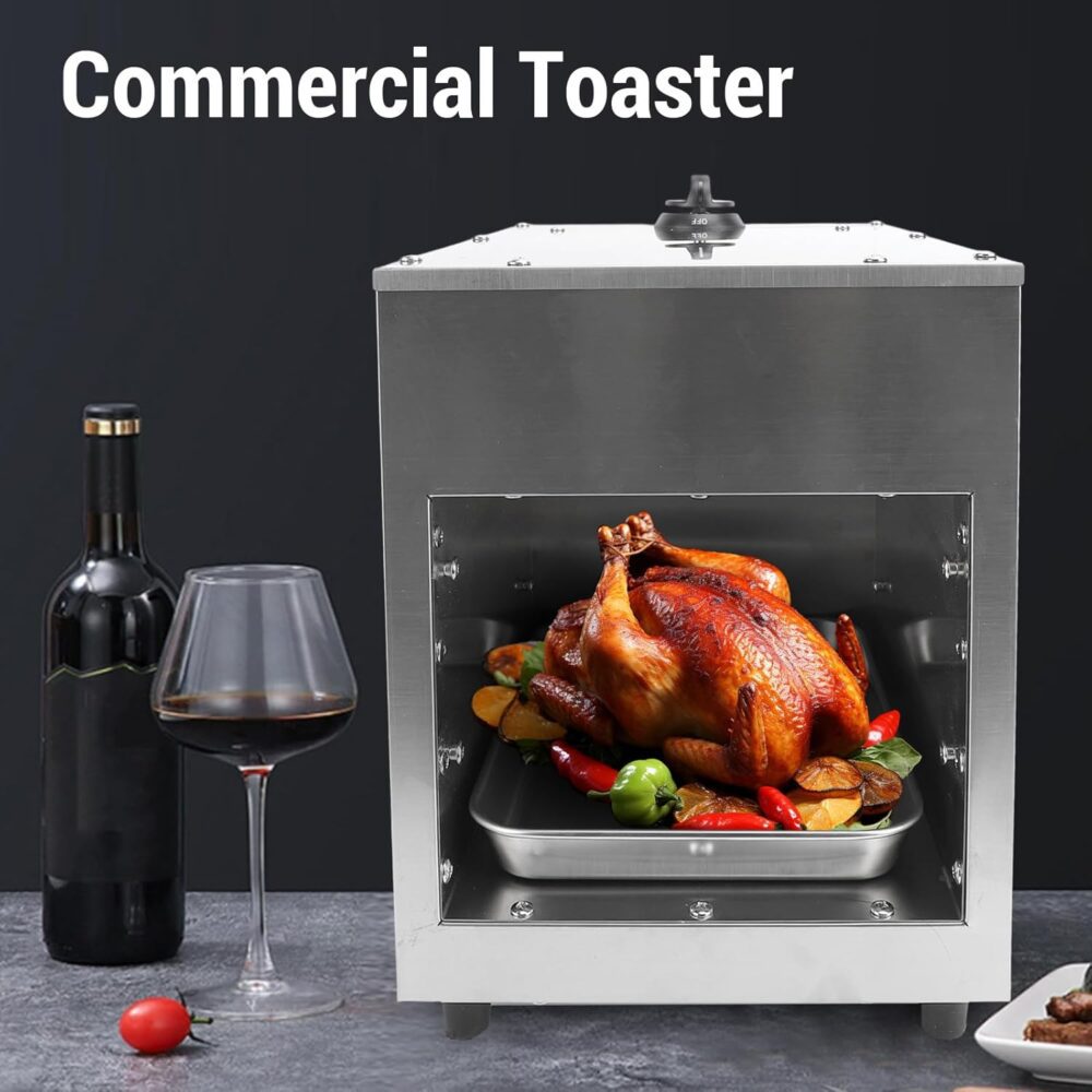Torradeira Comercial Sem Fumaça de 4000 W, Equipamento Elétr... - Image 6