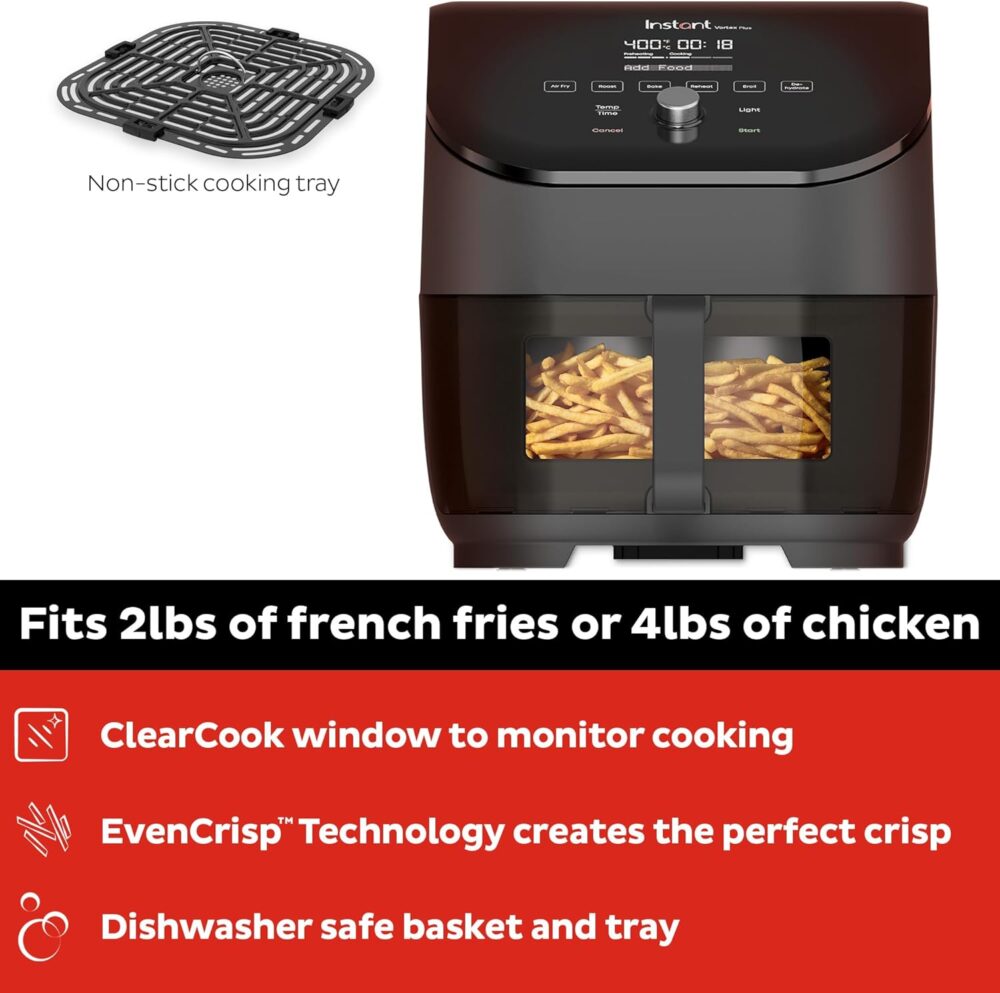 Instant Pot Fritadeira a Ar Instant Vortex Plus 6 Litros com... | É bom mesmo? Descubra antes de comprar - Image 2