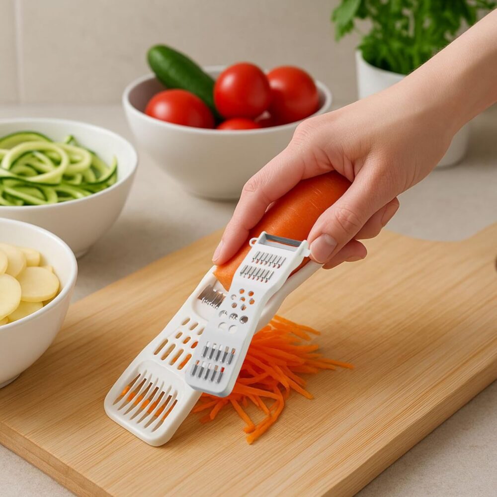 Cortador para Legumes e Boleador com Descascador Combo 4 em ... - Image 8