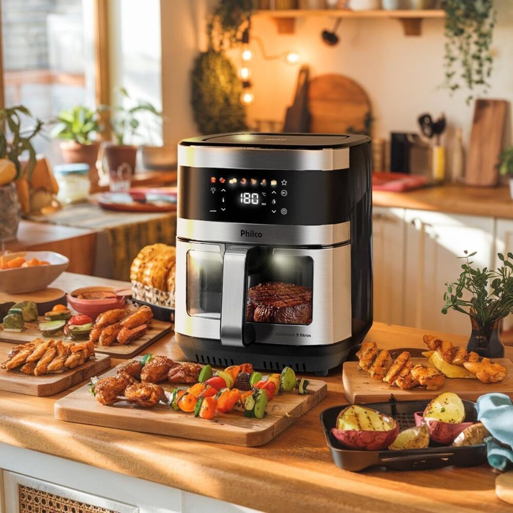 Air Fryer Philco 9L Visor Glass Painel Digital PAF90C 127 | É bom mesmo? Descubra antes de comprar - Image 6