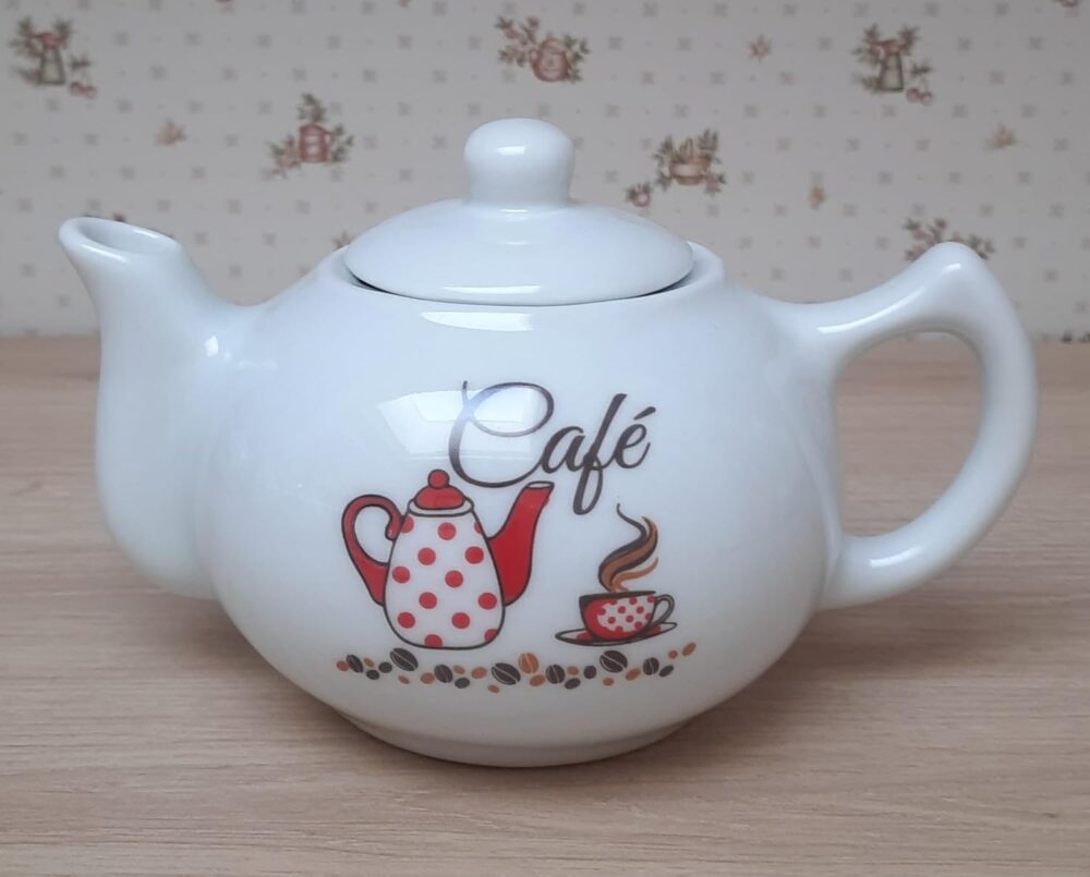 Bule Chaleira 830ml Japonês Café, Chá, Leite - Porcelana Dec... - Image 8