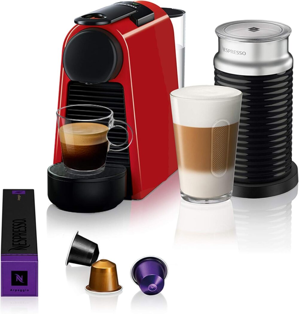 Nespresso Combo Essenza Mini Vermelha + Aeroccino 220V - Image 6