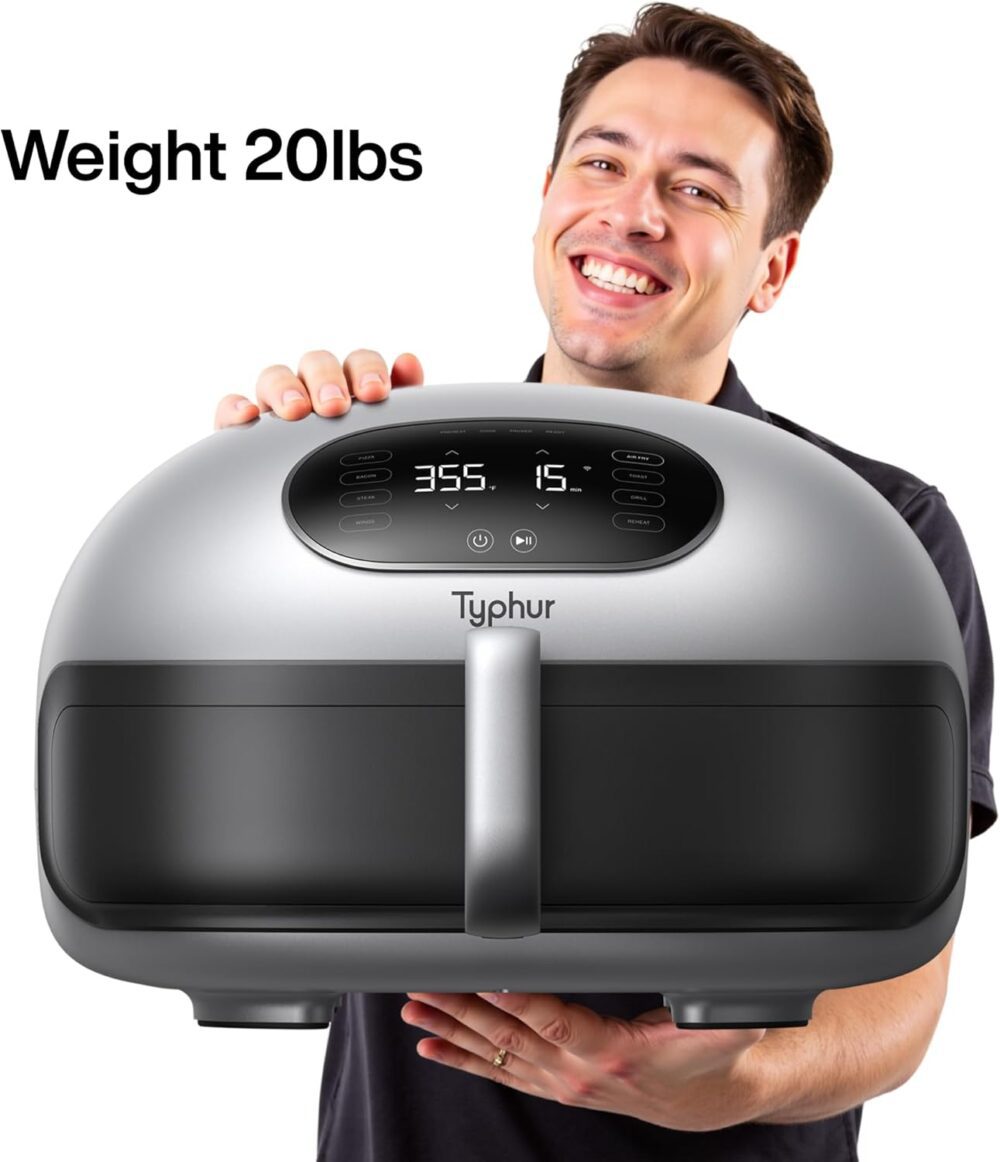 Typhur Capacidade de tamanho familiar Dome Air Fryer | É bom mesmo? Descubra antes de comprar - Image 4