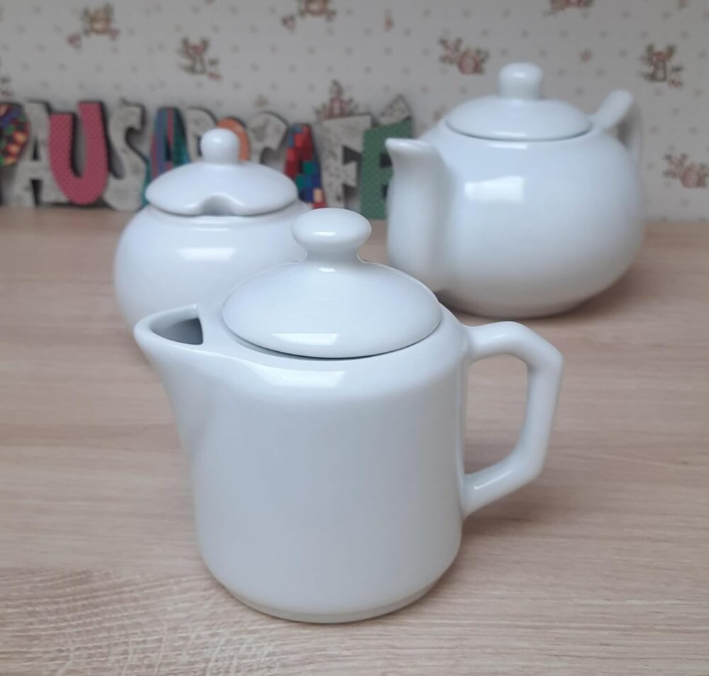 Jogo Café e Chá Mesa Posta, Açucareiro 350ml + Bule Chaleira... - Image 3