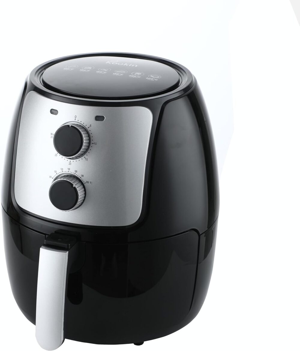 Fritadeira Air Fryer Elétrica KOOKIN 4L sem Óleo com Tempori... | É bom mesmo? Descubra antes de comprar - Image 2