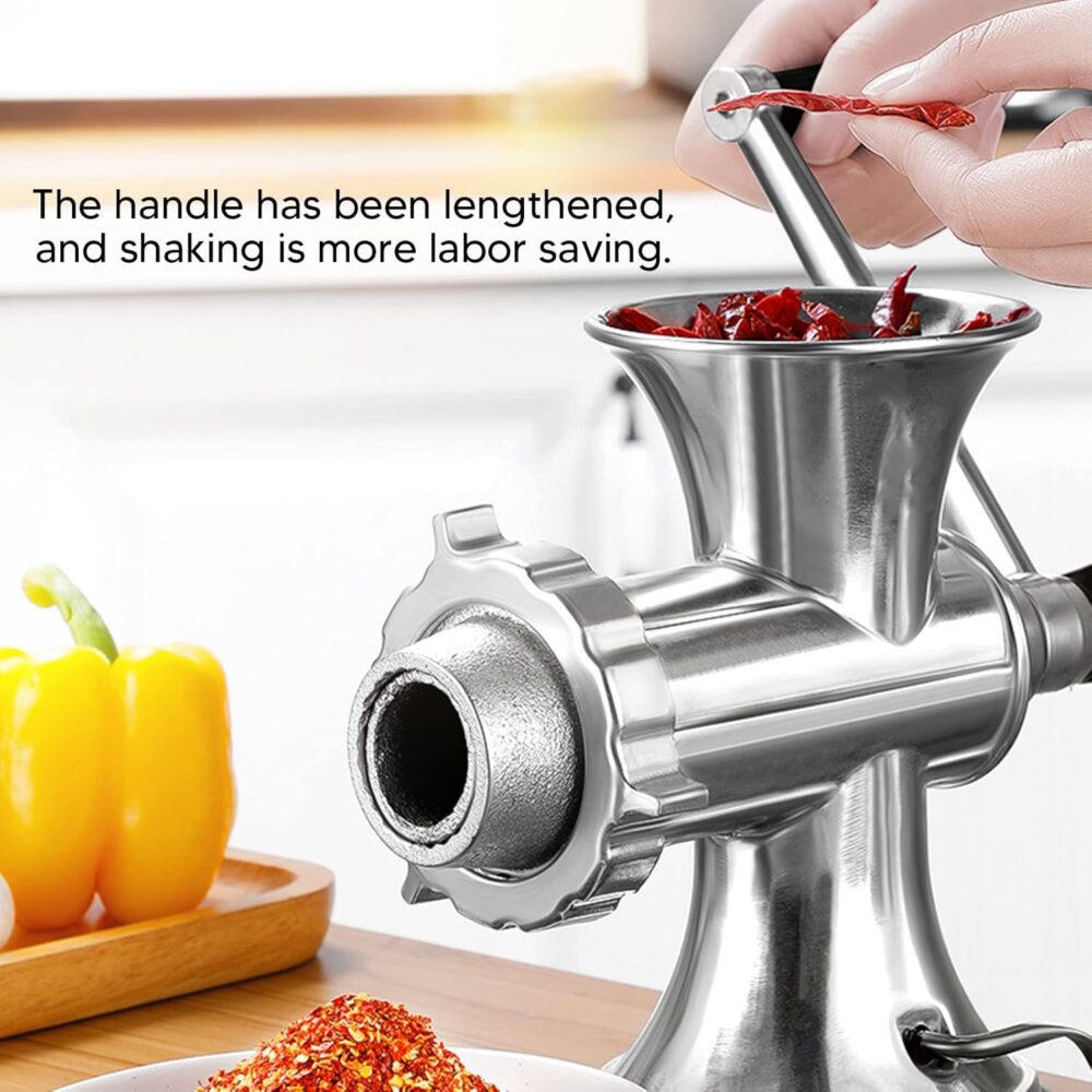 DOUQIFEI Moedor de carne manual, moedor de carne manual, ven... - Image 7