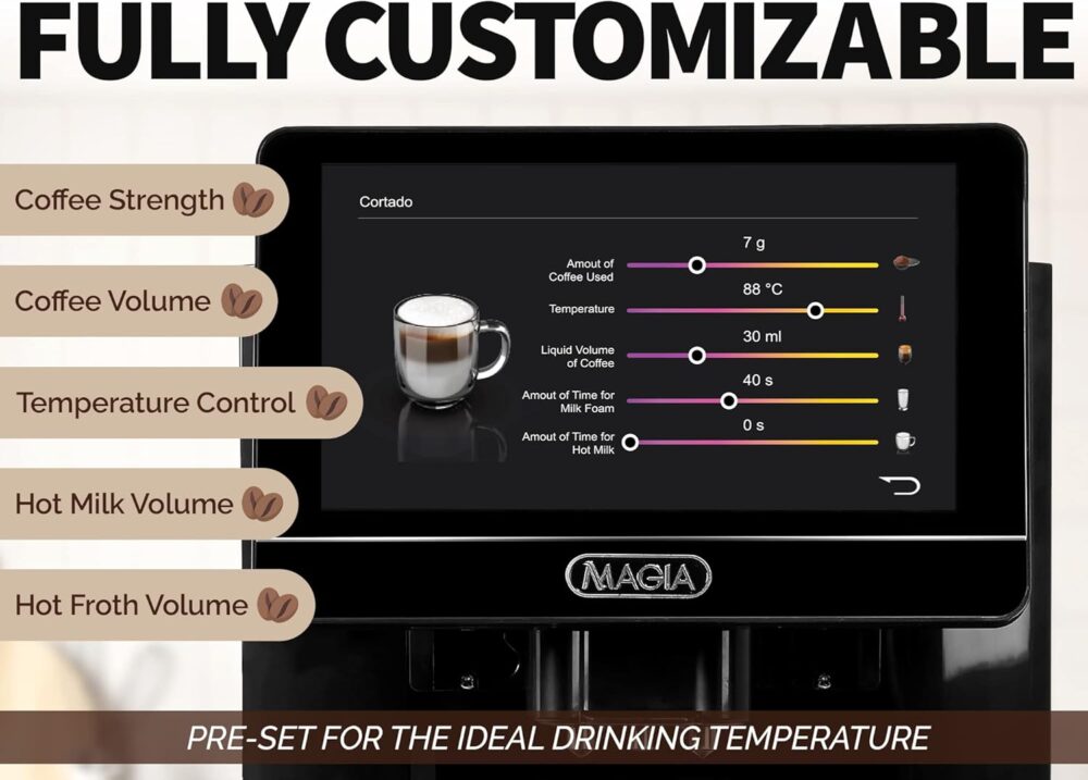 Zulay Máquina de Café Expresso Super Automática - 1800 ml, P... - Image 2