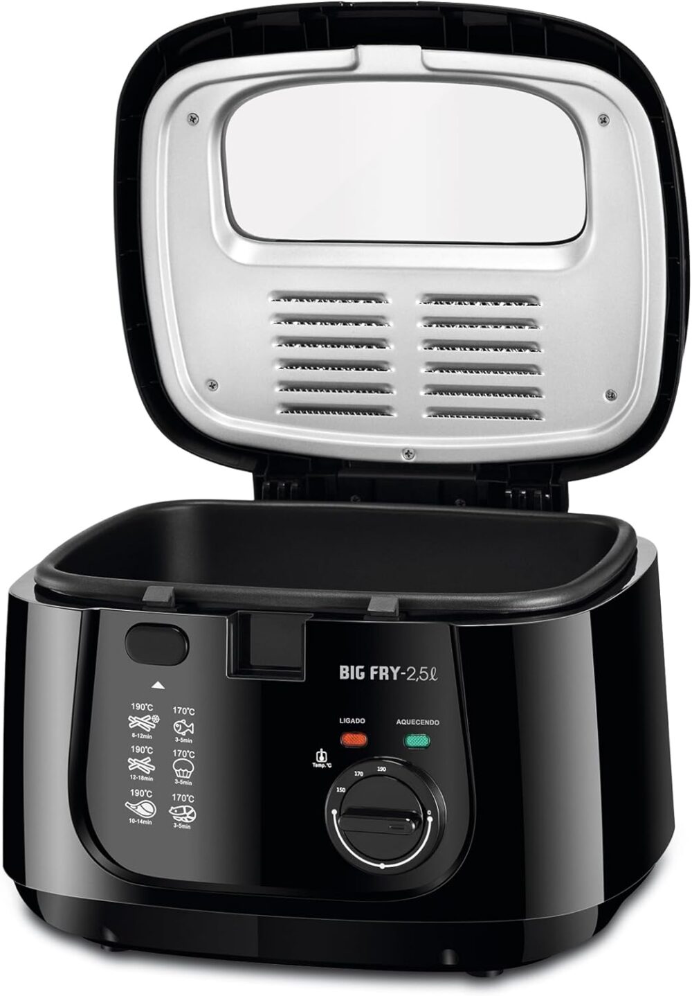 Fritadeira Elétrica Big Fry 2,5L, Mondial, Preto, 1500W, 220... | É bom mesmo? Descubra antes de comprar