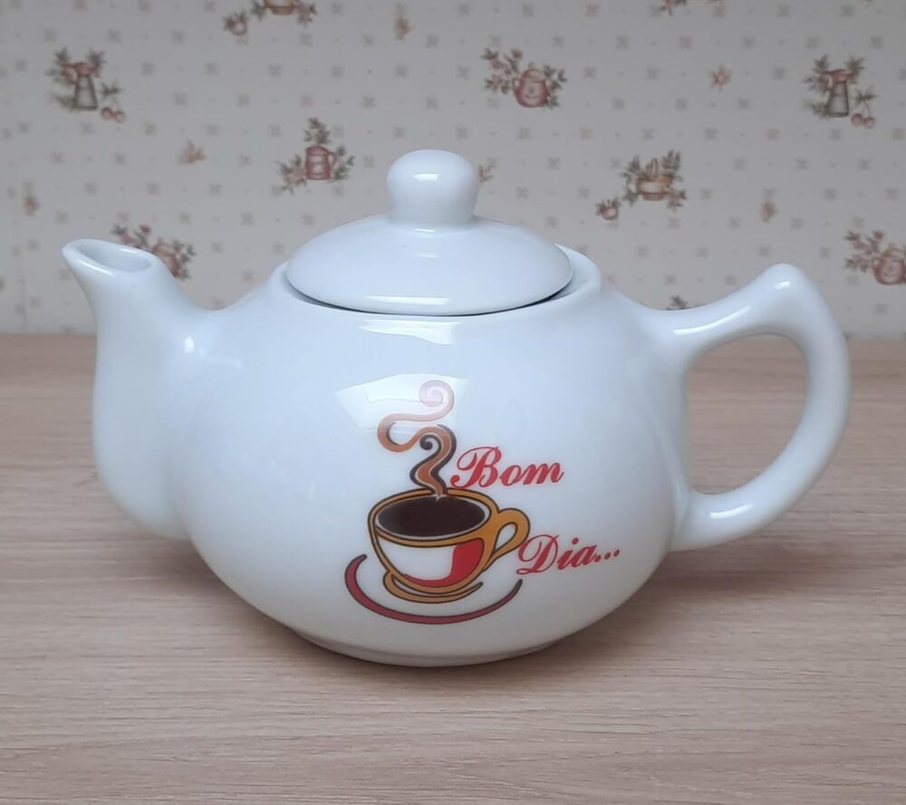 Bule Chaleira 830ml Japonês Café, Chá, Leite - Porcelana Dec... - Image 5