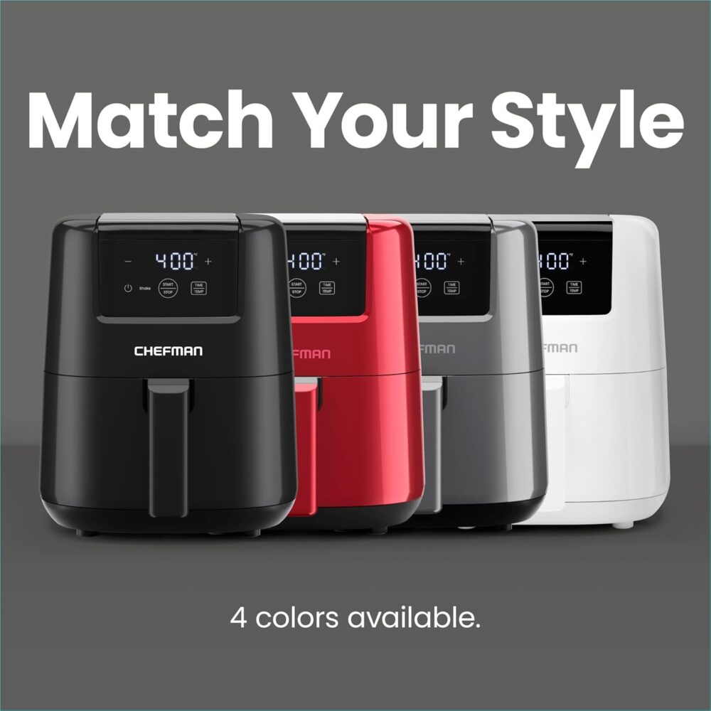 CHEFMAN Mini Air Fryer, 2 litros | É bom mesmo? Descubra antes de comprar - Image 8