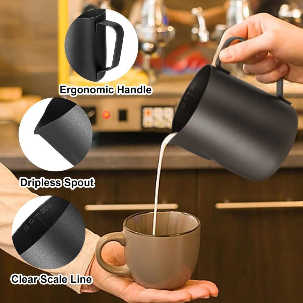 Jarro de leite com caneta artística para decoração de latte,... - Image 3