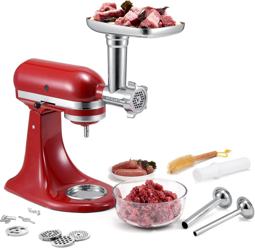 Acessórios de metal para moedor de alimentos KitchenAid, moe... - Image 3