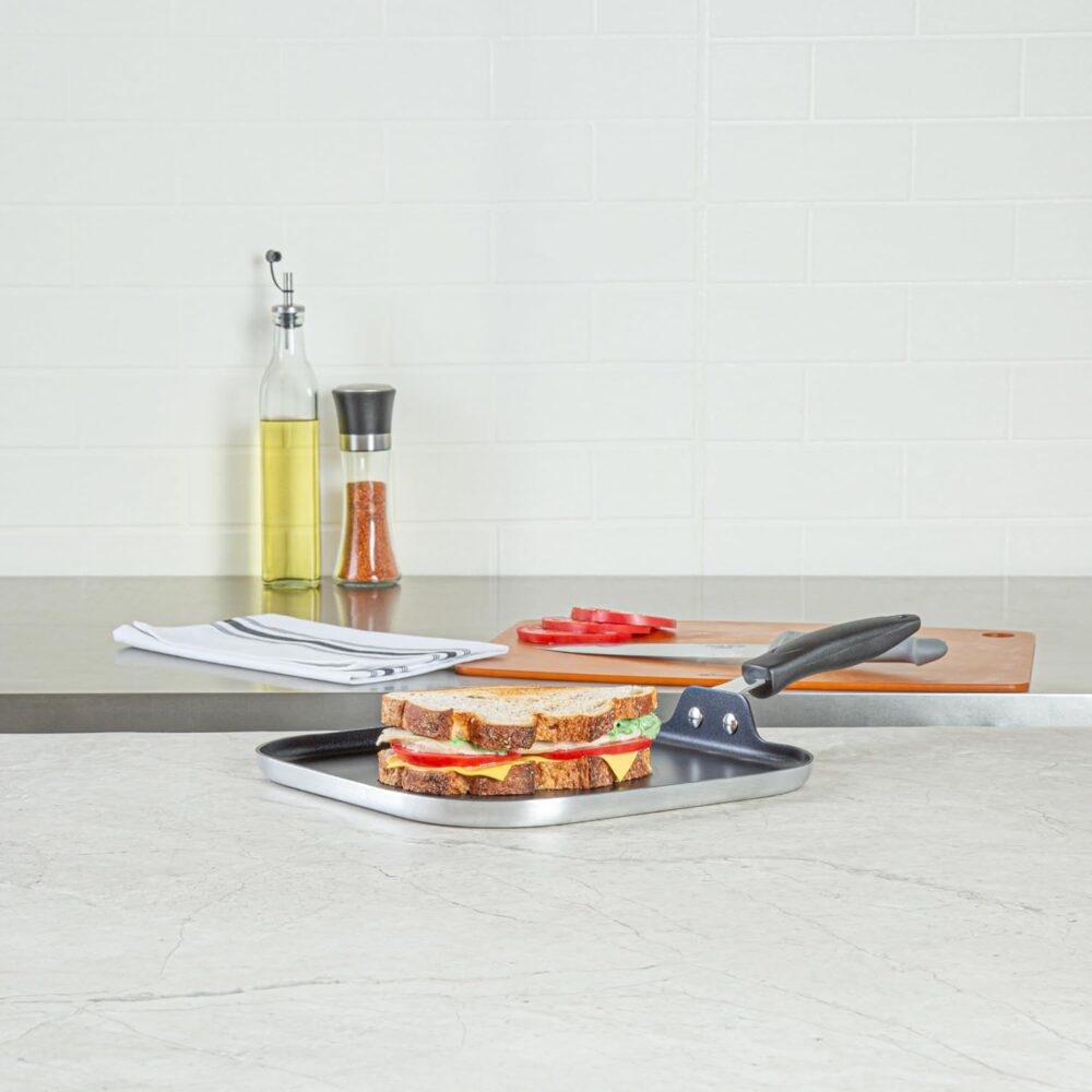 Restaurantware -Met Lux Chapa quadrada de 28 cm com alça par... - Image 7