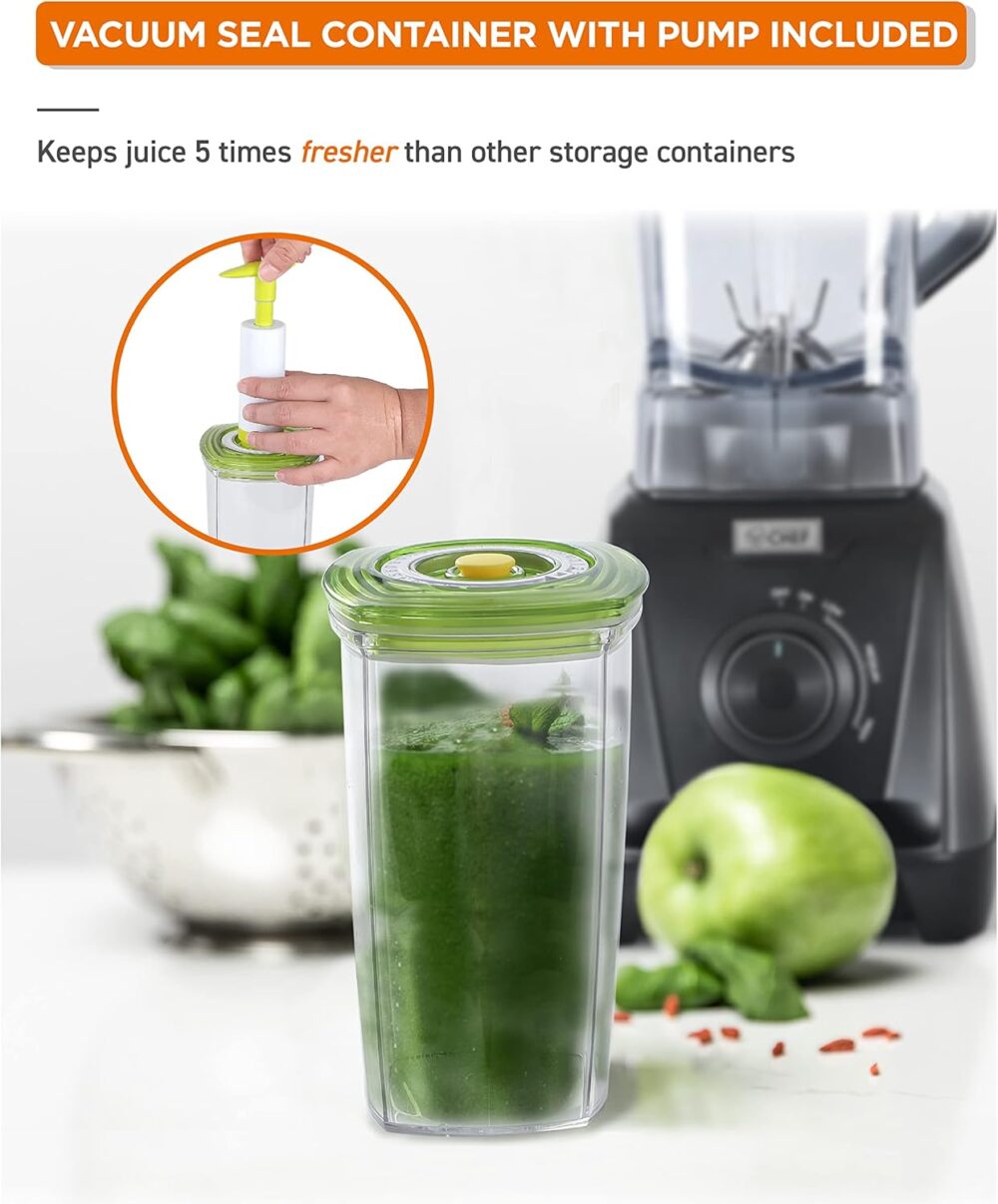 COMMERCIAL CHEF Liquidificador de alta potência de 1,5 L - Image 7
