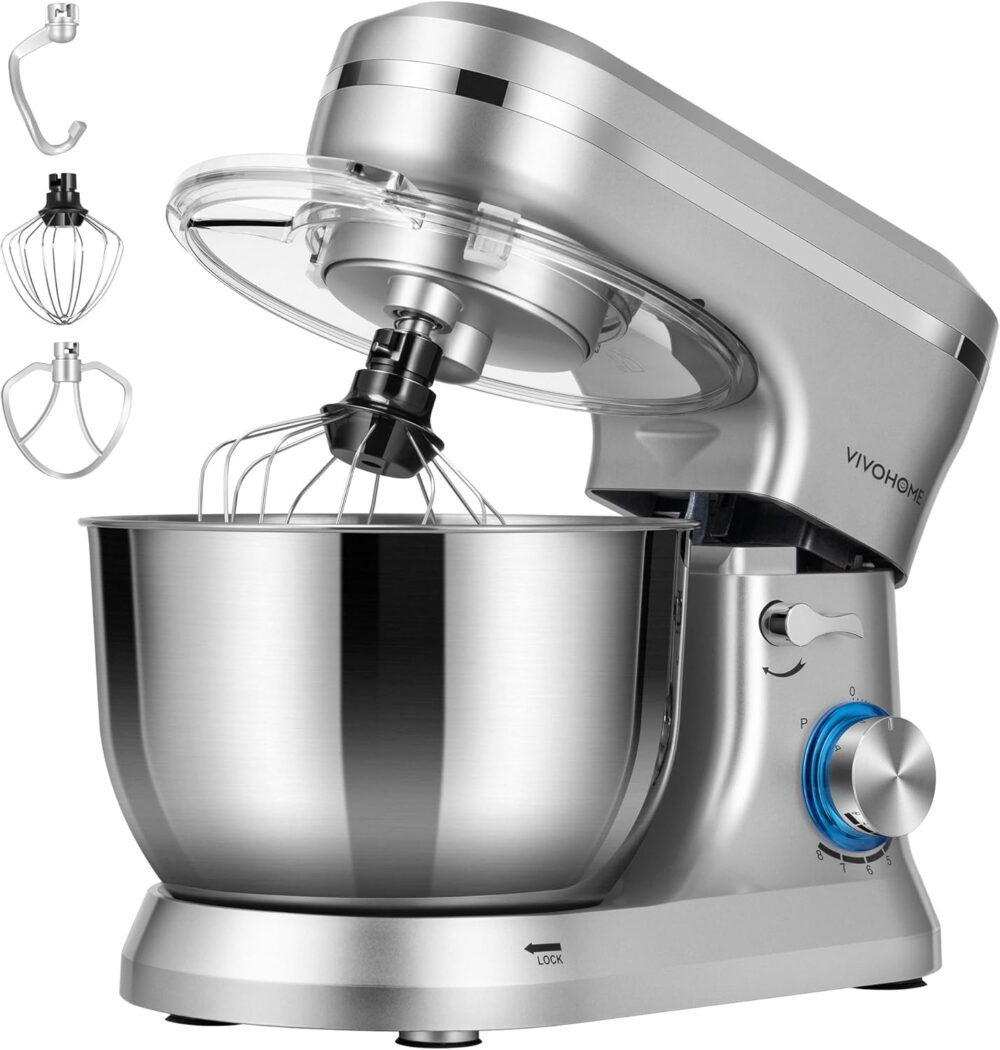 VIVOHOME - Liquidificadora de pé de 380 W, 8 velocidades, 4,...