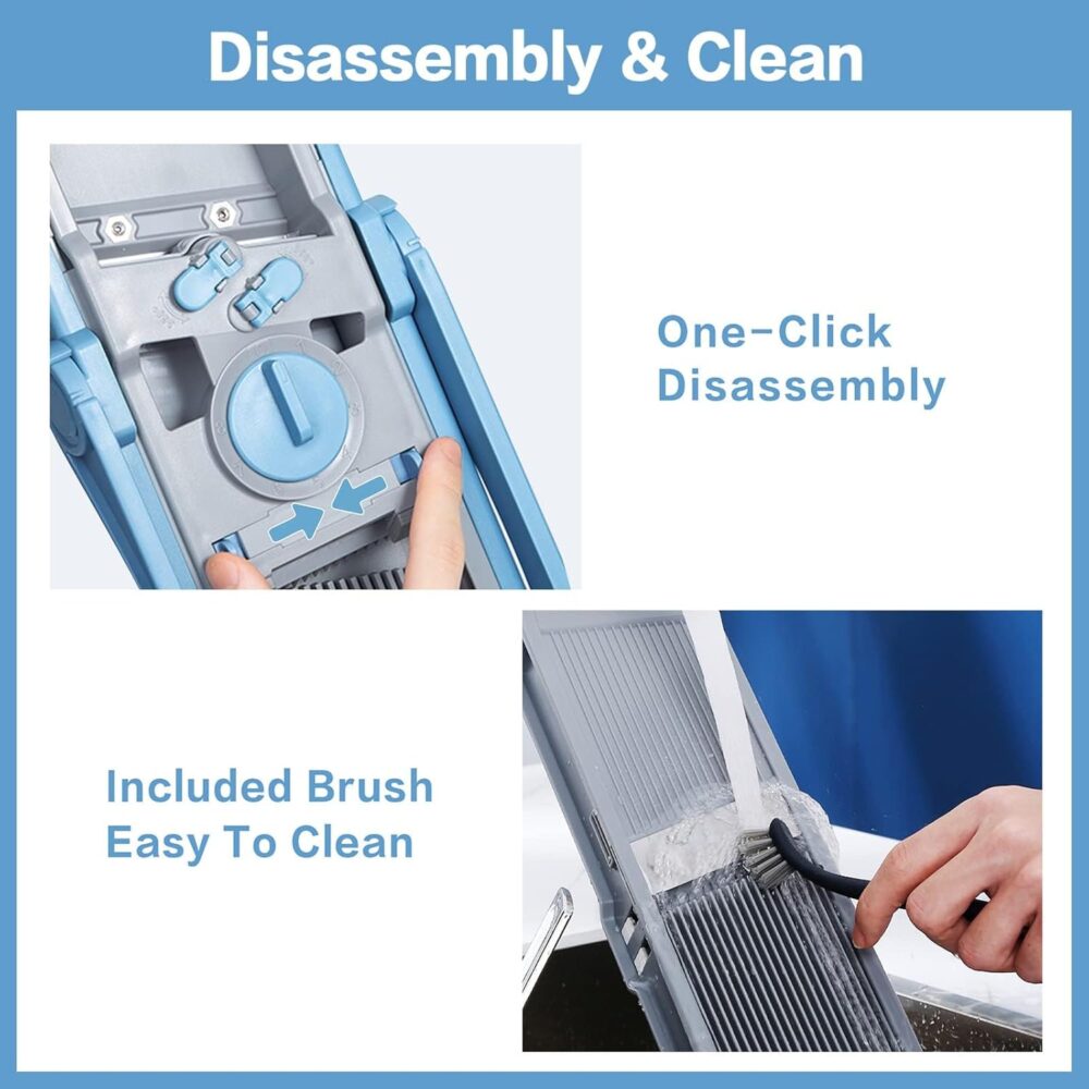ONCE FOR ALL Atualizar Safe Mandoline Slicer Plus, Tamanho M... - Image 5