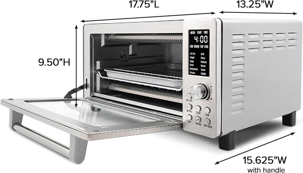Nuwave Bravo Linear Techechnology Toaster Oven, Convecção di... | É bom mesmo? Descubra antes de comprar - Image 7