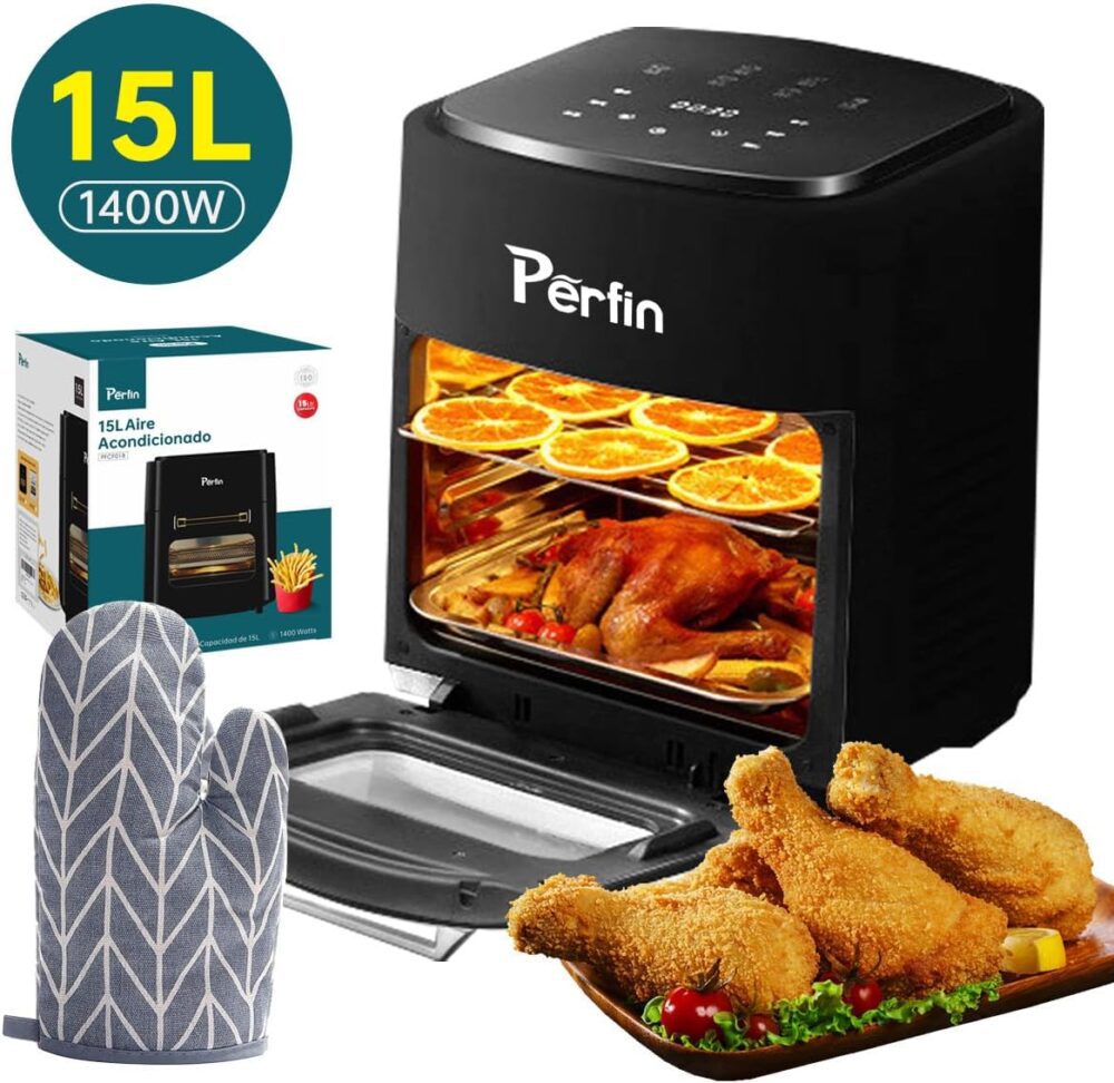 Fritadeira Elétrica sem oleo Airfryer 15L, Vários receitas p... | É bom mesmo? Descubra antes de comprar - Image 7