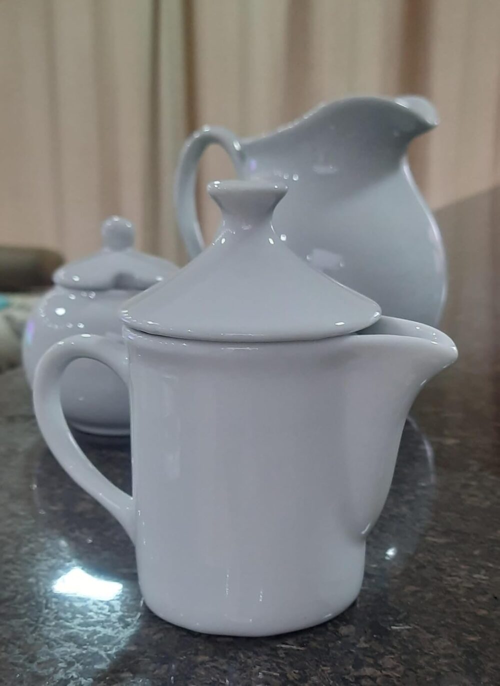 Jogo Café e Chá Mesa Posta 3 peças - Jarra Suco 1,3L + Bule ... - Image 7