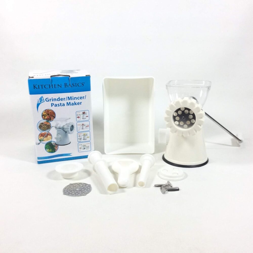 Moedor manual de carne e vegetais Kitchen Basics 3 N 1, 3 ta... - Image 2