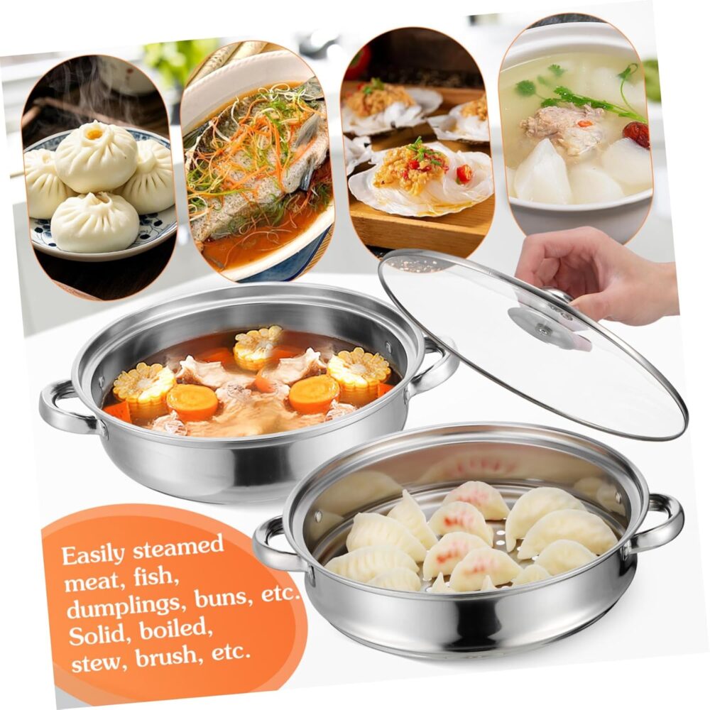 Panela De Sopa De Aço Inoxidável De 1 Peça Para Cozinhar Em ... - Image 10