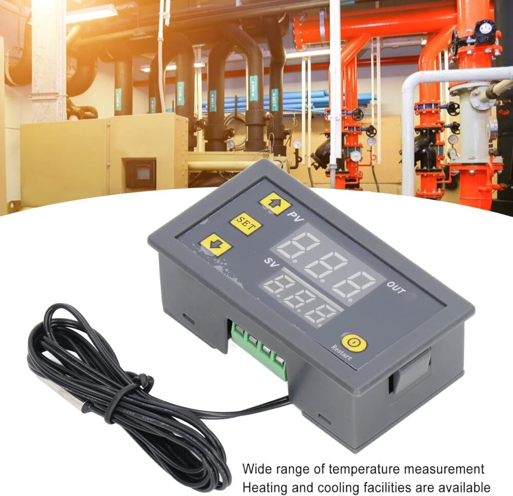 TOOLSGO Módulo De Controle De Temperatura LED Display Digita... - Image 7