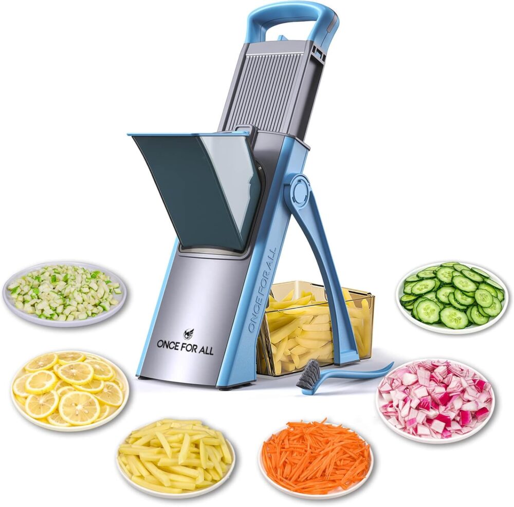 ONCE FOR ALL Atualizar Safe Mandoline Slicer Plus, Tamanho M...