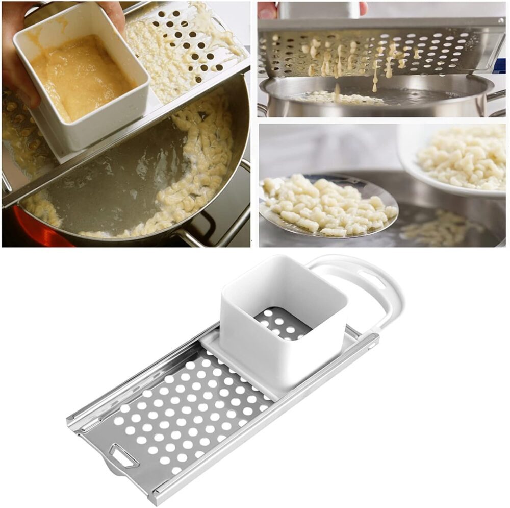 Sluffs Aço Inoxidável Spaetzle Maker Cozinha Aço Inoxidável ... - Image 6