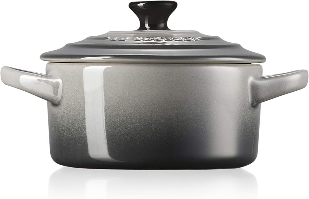 Le Creuset Mini Cocotte 10 cm Cerâmica Flint - Image 3