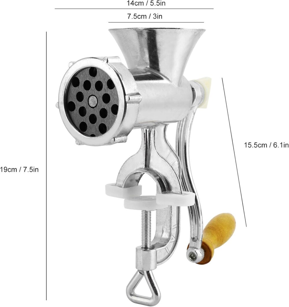 Peças manuais de moedor de carne – Moedor de carne com maniv... - Image 8