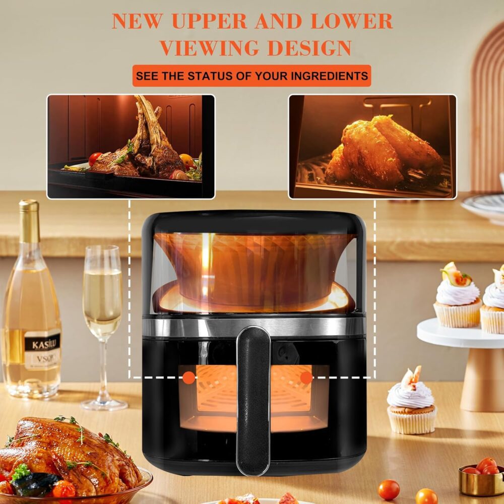 T&Jero Forno De Torradeira Air Fryer De Grande Capacidade De... | É bom mesmo? Descubra antes de comprar - Image 5