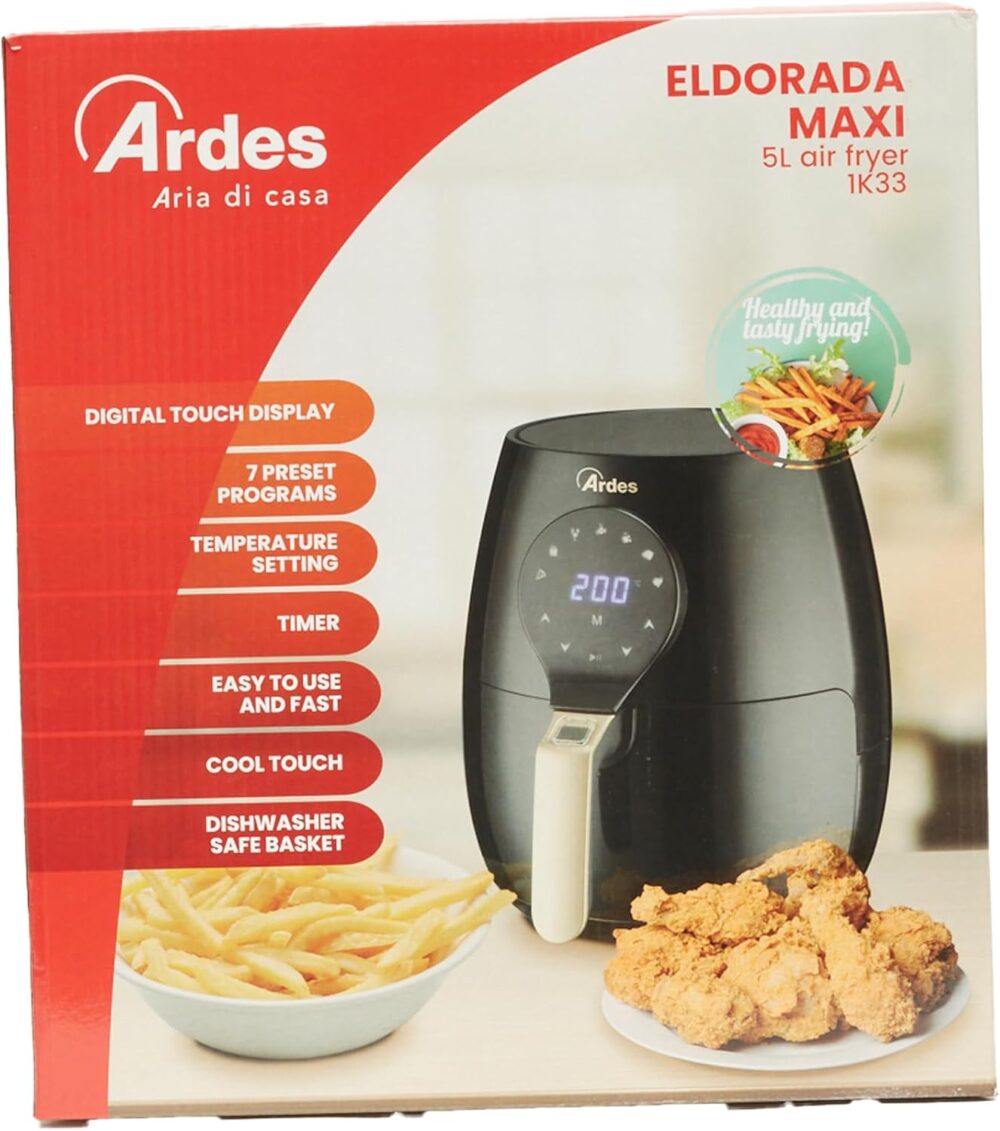 ARDES Frigideira de ar quente capacidade de 5 litros Air Fry... | É bom mesmo? Descubra antes de comprar - Image 8
