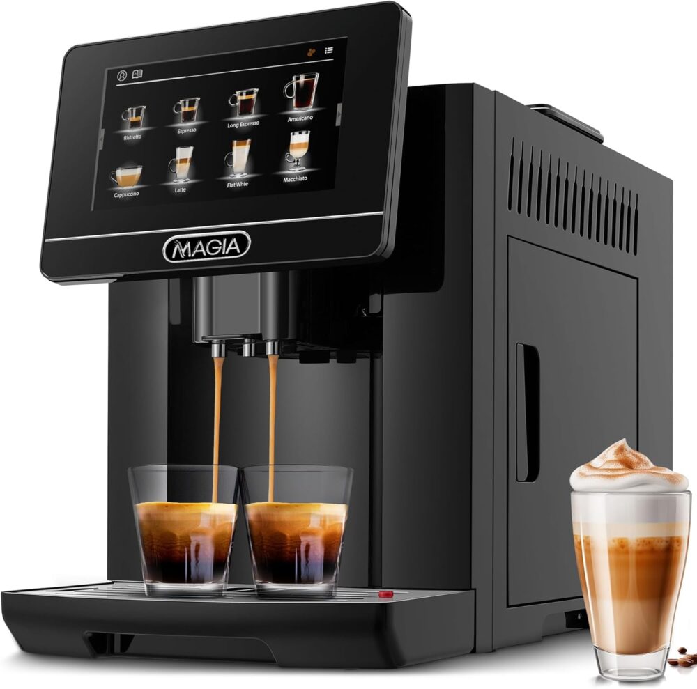 Zulay Máquina de Café Expresso Super Automática - 1800 ml, P...