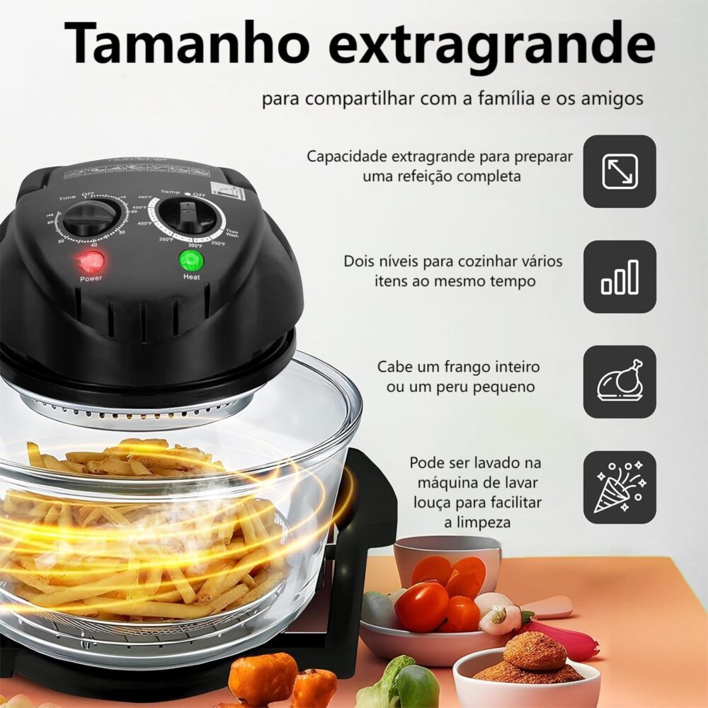 Air Fryer, Air Fryer 110V, Airfryer, Erfray, Air Fry, Ayer F... | É bom mesmo? Descubra antes de comprar - Image 3