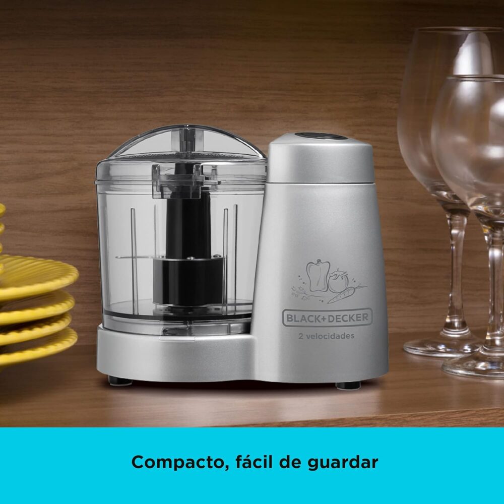 Black Decker Processador de Alimentos com 2 Velocidades na C... - Image 3