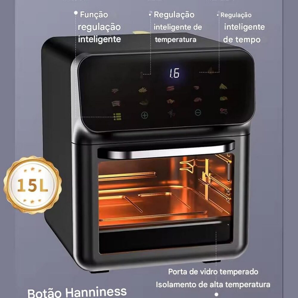 LCK COMÉRCIO E IMPORTAÇÃO Fritadeira Sem Óleo Air Fryer 10l ... | É bom mesmo? Descubra antes de comprar - Image 3